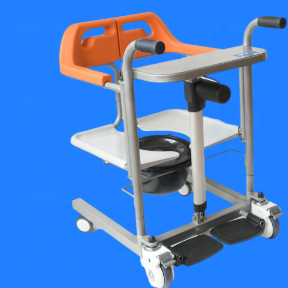 medical transfer lift/chair electric toilet transfer wheel chair patient transfer chair