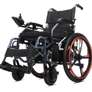 2023Foldable Wheelchair Airline Approved Portable Motorized Wheel Chair  Powerful Motors Electric Wheelchair