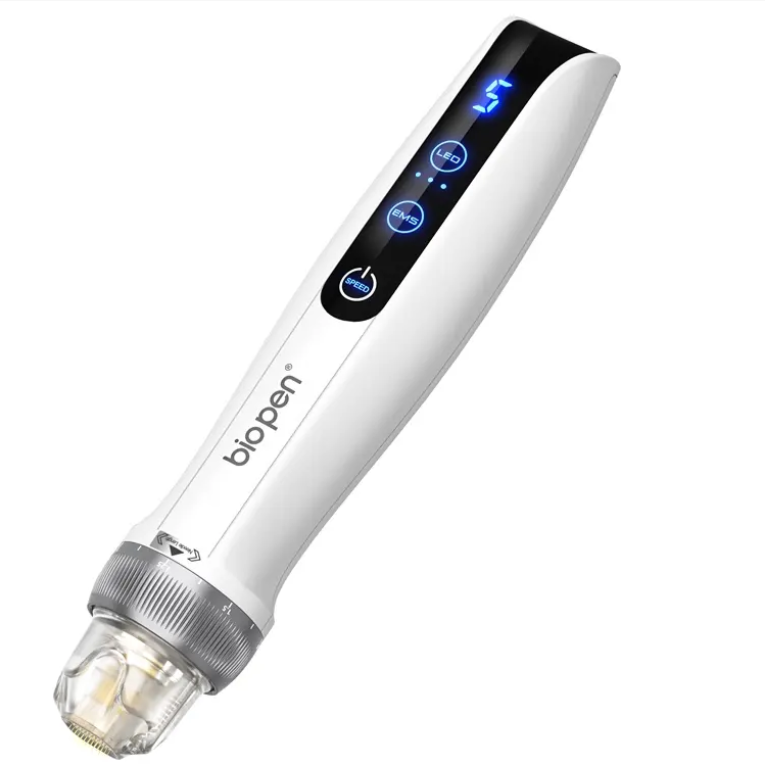 Micro Current EMS MPT LED Red Light Blue Light Bio Pen for Anti Wrinkles Removal and Hair Growth