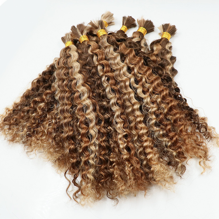 braiding human hair bulk afro kinky bulk human hair for braids