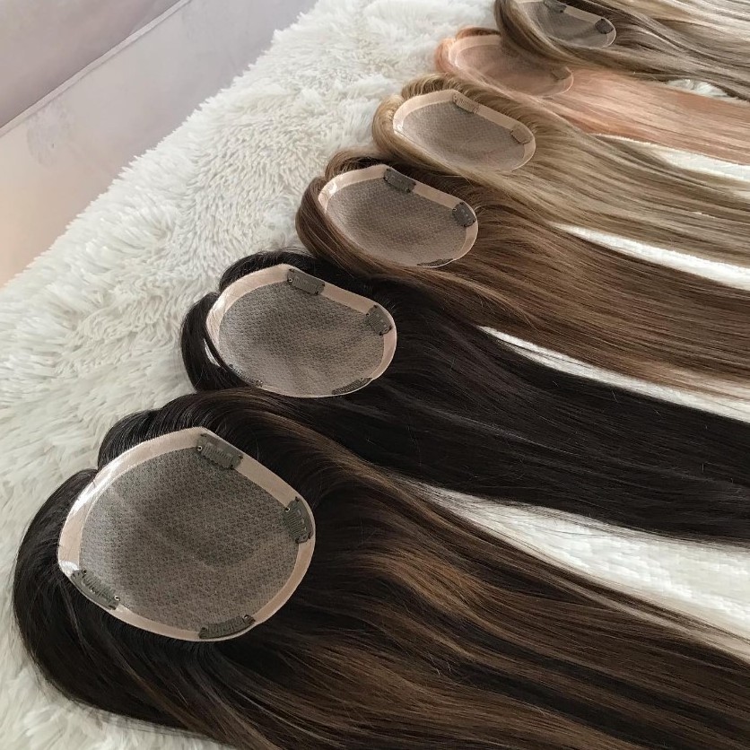 Fast Shipping Wholesale 100% Real Virgin Brazilian Human Hair Topper virgin human hair toupee