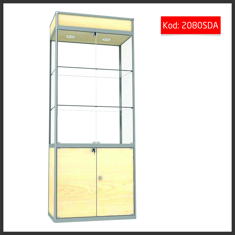 Hot Sale Wholesale Product Tower Glass Display Show Cases