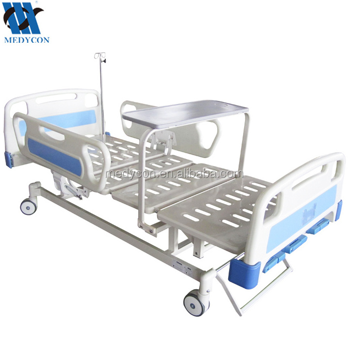 MDK-T3611K  3 Crank Manual Rolling Care Bed Hospital Beds Dubai Bunk Bed