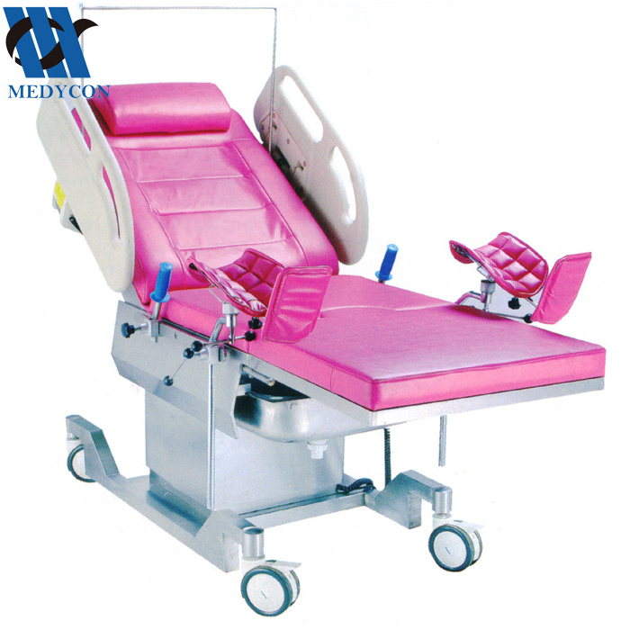 MDK-C12A Hospital Gynecology Table Chair, Medical Table For Gyno Eexam With Stirrups