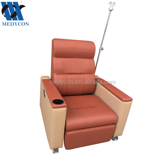 BDEC109 Luxurious patient Attendant bed Medical accompany sofa folding lazy chair