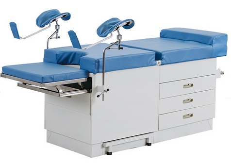 MDK-C109 Gynecological Exam Table Adjustable Hospital Patient Examination Delivery Bed With Drawers Gyno Exam Table