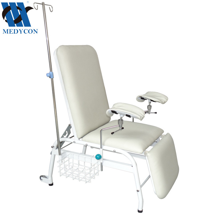 BDEC105 Three angles adjustable blood used infusion chair stainless ...