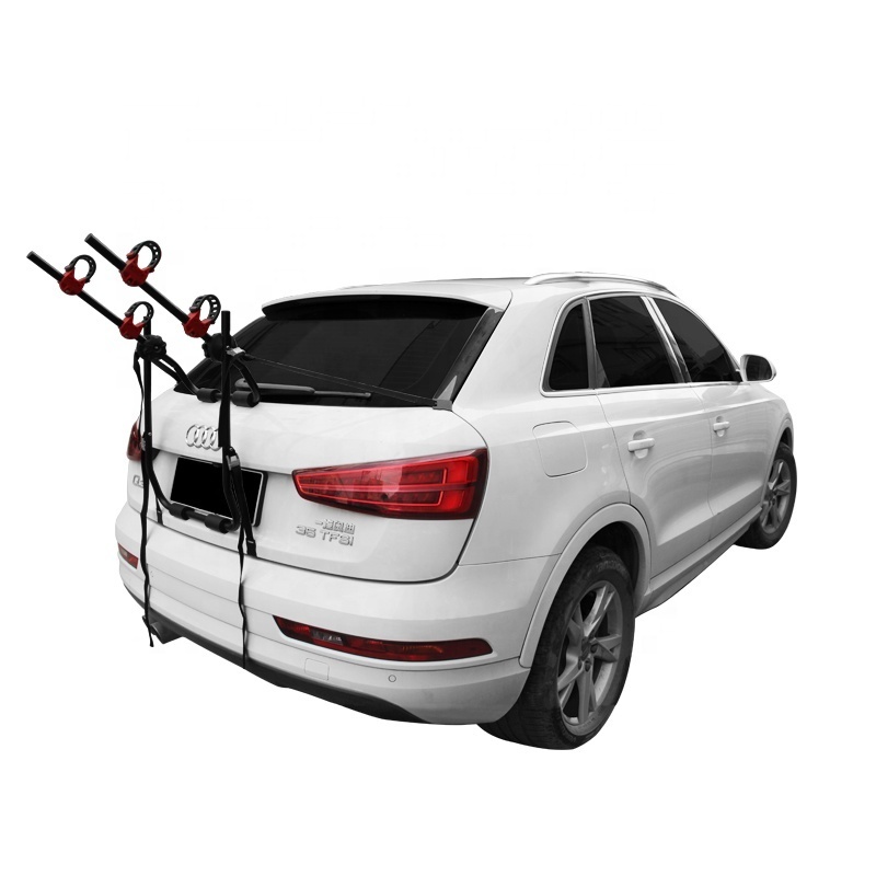 Wholesale Foldable 1 To 3 Bicycles Iron Rear Car Bike Rack Bicycle Carrier  Outdoor Bike Rack For Cars