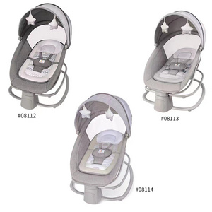 New and updated Mastela Baby Bouncer 4 In 1 multi function Musical Vibrating Electric Rocking Chair With Dining Plate