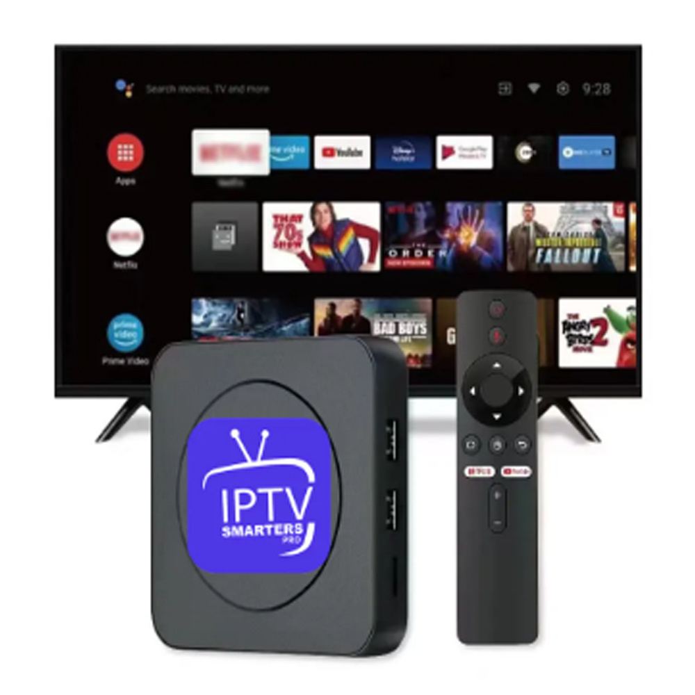 2O24 Android 12 Tv box Extra OTT Server Best  5G Wifi 4k 4GB 32GB android box global Reseller Panel