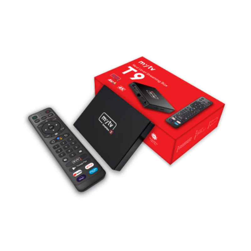 Dino IPTV plus Smart TV Box Android 11.0 TV box MYTV T9 Streaming Mytv smarters3 Player S905W2 4K set-top box for Arab Britain