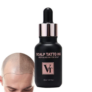 private label [Dark Brown] SMP Pigment VALENTINE SCALP INK Hairline Crown Scalp Head Micropigmentation Machine New product