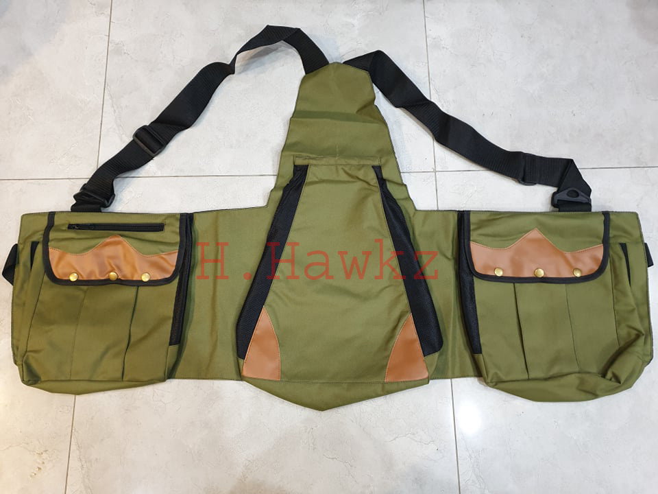 Hunting Vest Large capacity Hawking Vest with 12 Pockets and Adjustable Strap Shooting Vest Best for Falconry