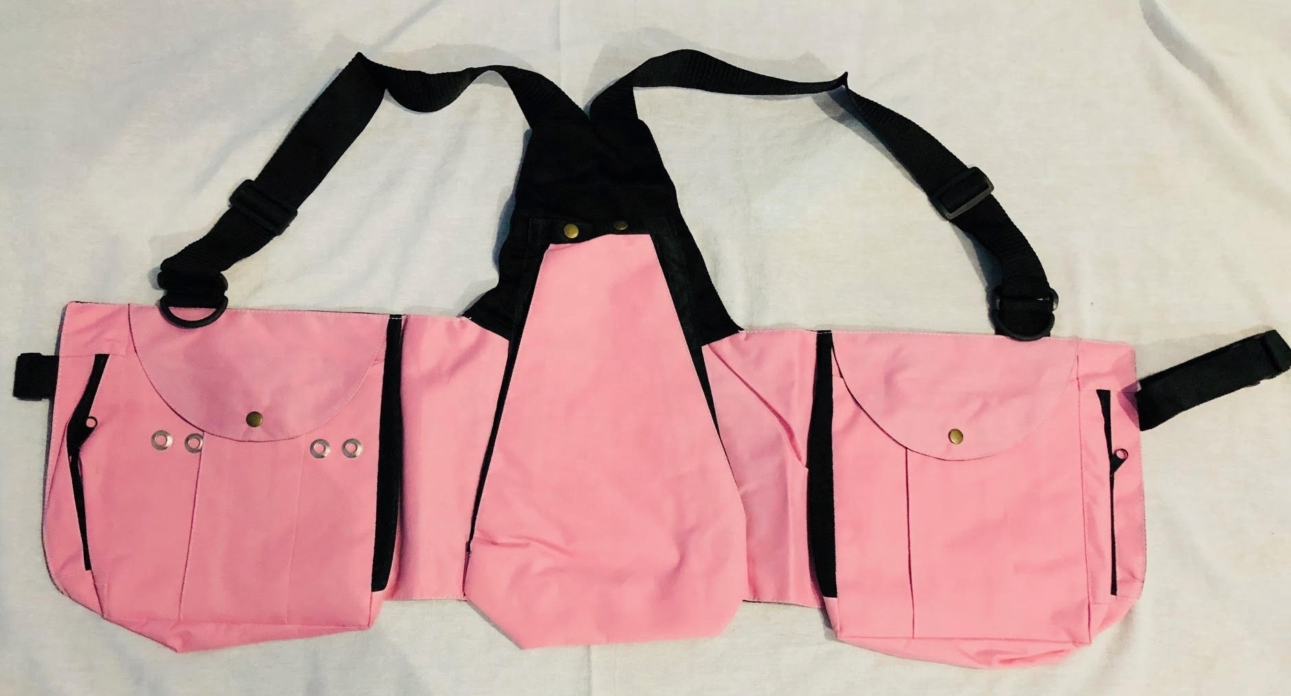 Falconry Pink Vest for Ladies Falconer With Lots of storage capacity 12 Pockets and Adjustable Shoulder Straps