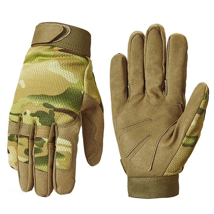 Custom men's full finger touch screen tactical gloves best selling shooting hunting climbing tactical gloves For Sale