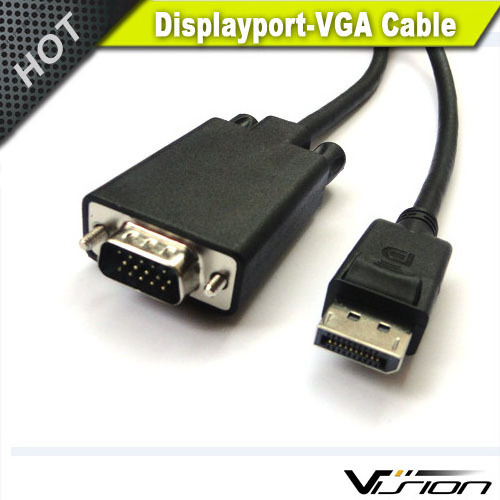 2M DISPLAY PORT TO VGA ADAPTOR CABLE M-M