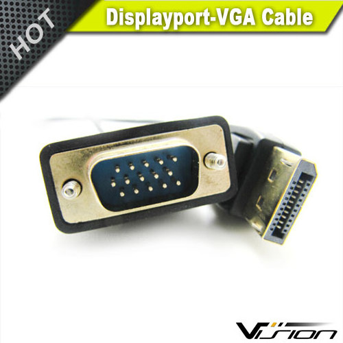 2M DISPLAY PORT TO VGA ADAPTOR CABLE M-M