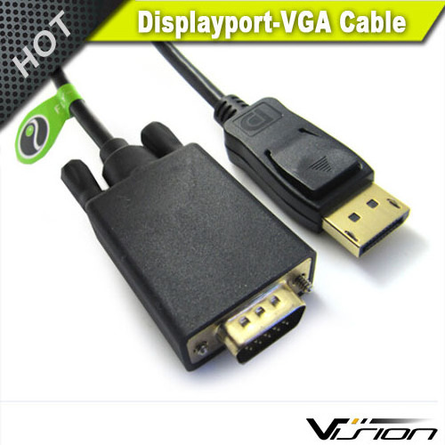 2M DISPLAY PORT TO VGA ADAPTOR CABLE M-M