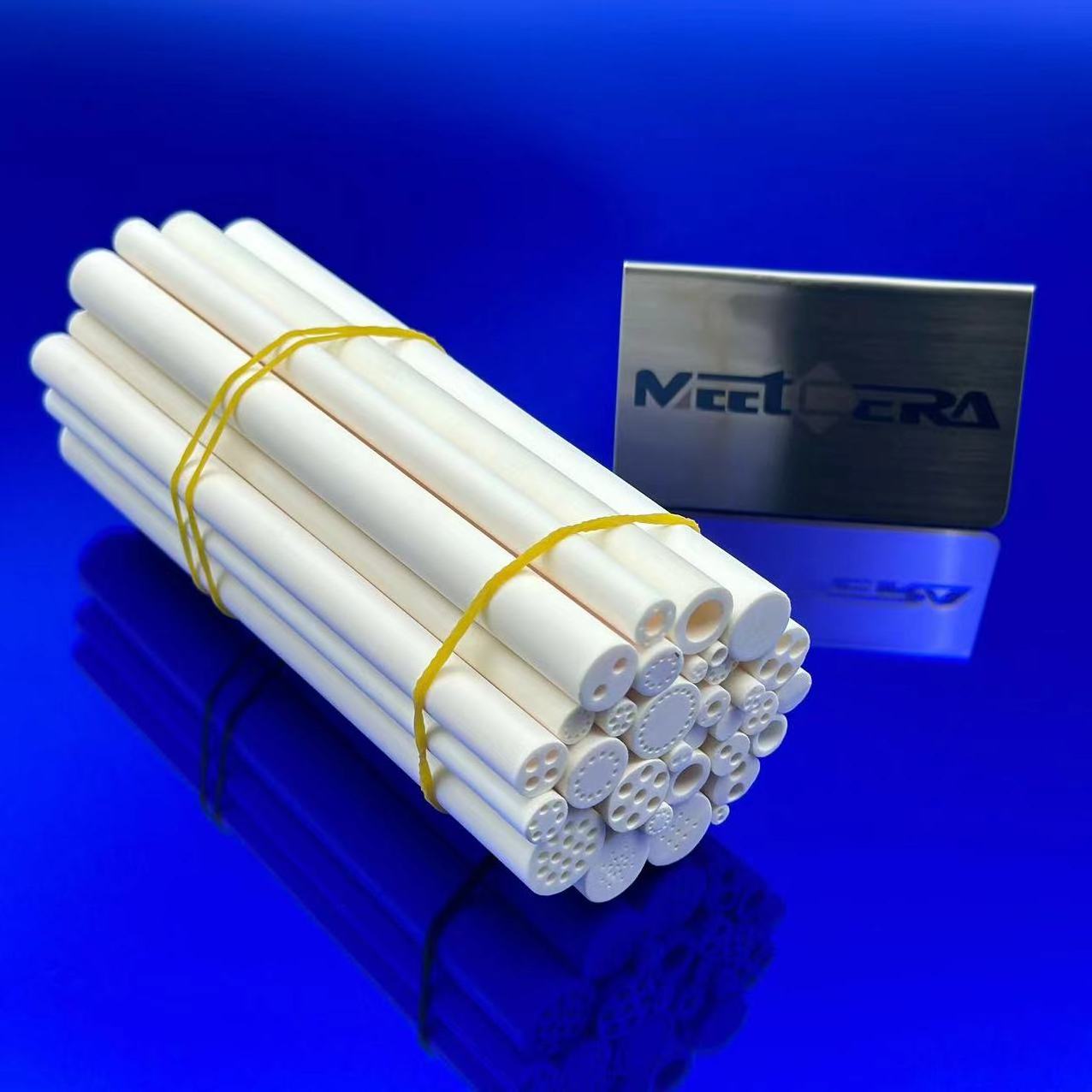 High purity 99.8% alumina porous ceramic pipes/tube