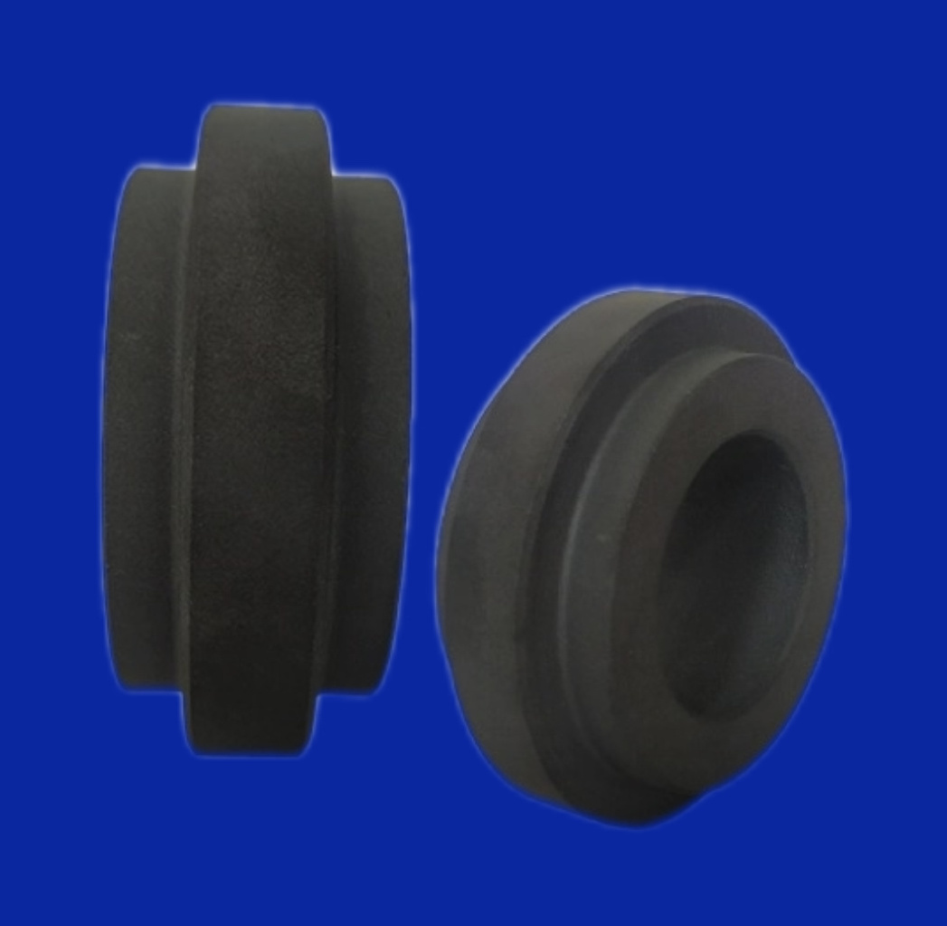 Customized Insulator Silicon Carbide Bearing Bushing Silicon Carbide Ceramic Bushing