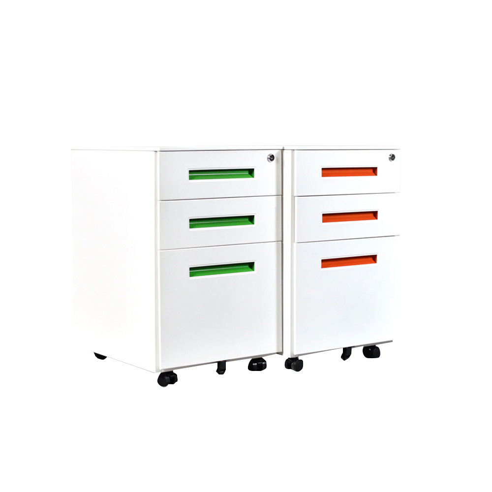 5-Drawer Mobile File Cabinet with Lock Filing Cabinet for Legal/Letter Size Office Storage