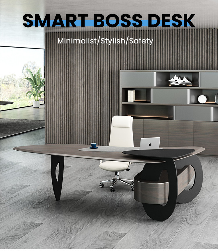 ceo luxury office table modern design manager executive office desk furniture