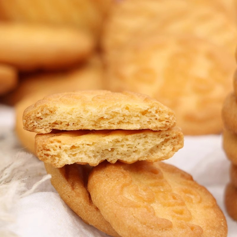 Chestnut-Flavored Cookies Lactobacillus Flavored Cookies Casual Snack Dessert Wholesale Crispy Cracker