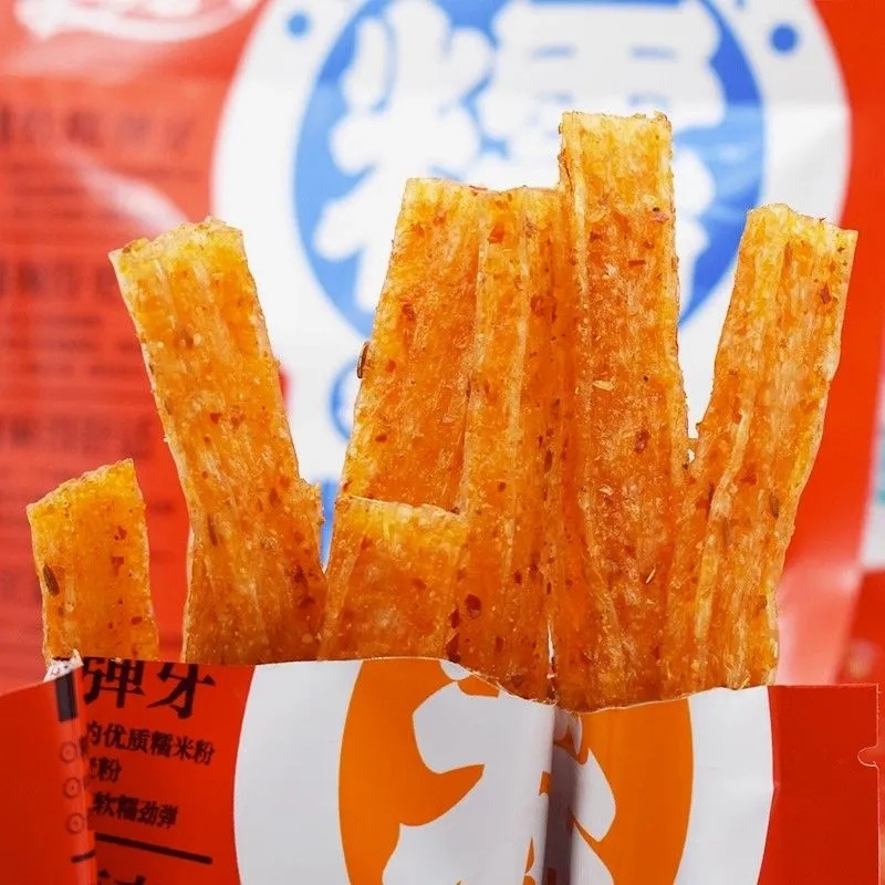 Hot Sale Chinese Tradition Nostalgic Snacks Chinos Picante Casual Spicy Taste Snacks Bulk Spicy Strip Gluten Latiao