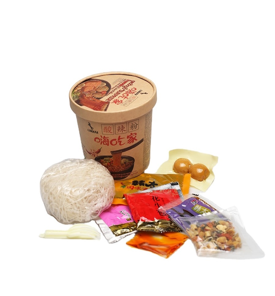 Self Heating Hot Pot Chinese Food Noodles Cup Fmcg Products Pasta Dry Spicy Rice Noodles