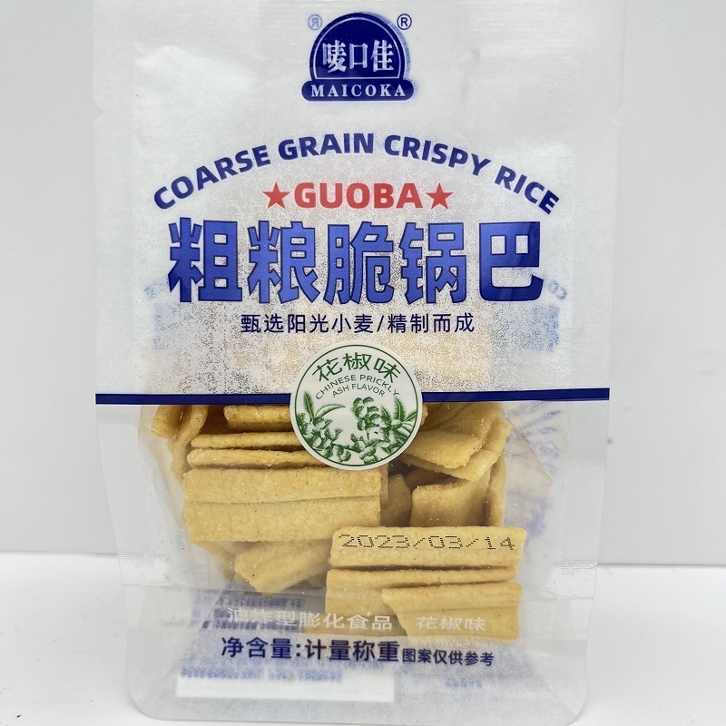 Chinese Rice Cracker Guoba Millet Crisp Grain Snacks Chips Crispy Corn Office Snacks Rice Crispy Snack