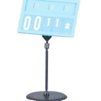 price board sign holder pop clip pole stand