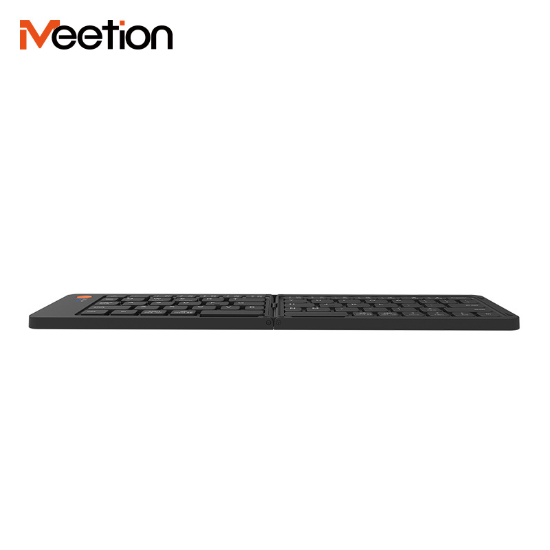 Meetion BTK001 Wireless Bluetooth Ultra Thin 60% Keys Foldable Keyboard Laptop Color Box RF Notebook Computer Laptop Membrane