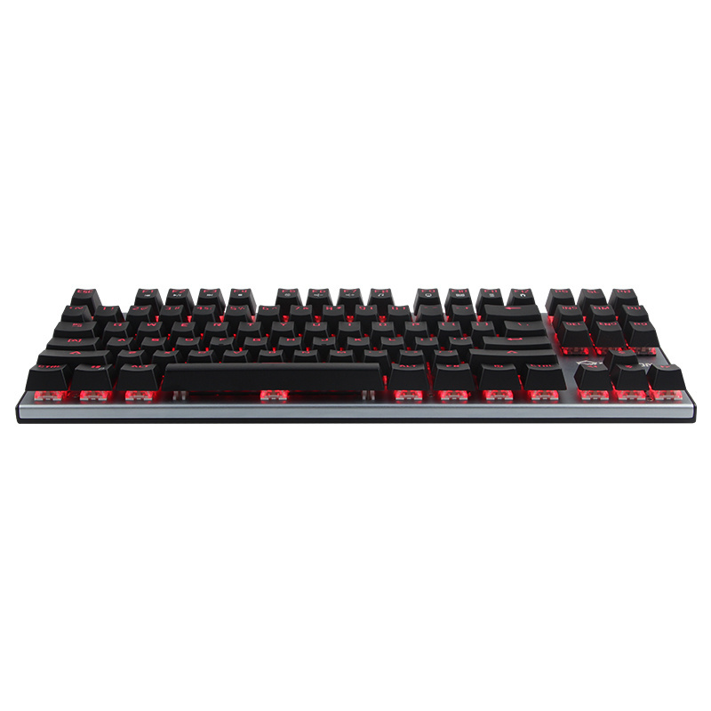 Wholesales Shenzhen Meetion RGB OUTEMU Blue Switch 87 Keys Arabic laser Mechanical Gaming Keyboard