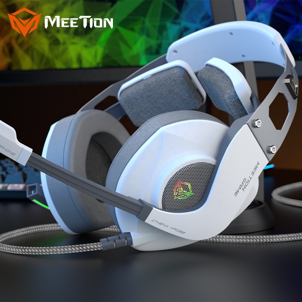 MEETION MT-HP099 Wired Gaming Headphones Over Ear Game Headset Noise Canceling Headset With Mic