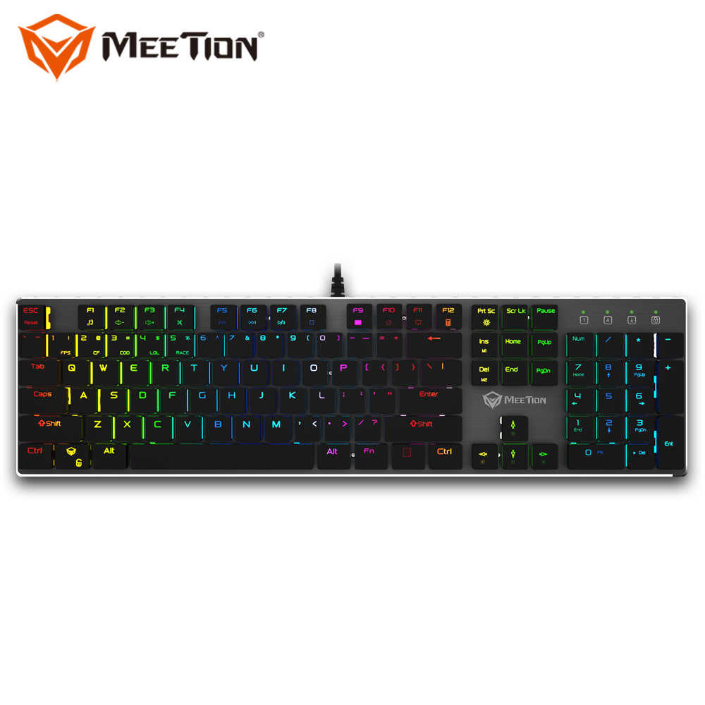 MEETION MK80 RGB Gaming Mechanical Keyboard Wired Rgb Mechanical with Light Switch