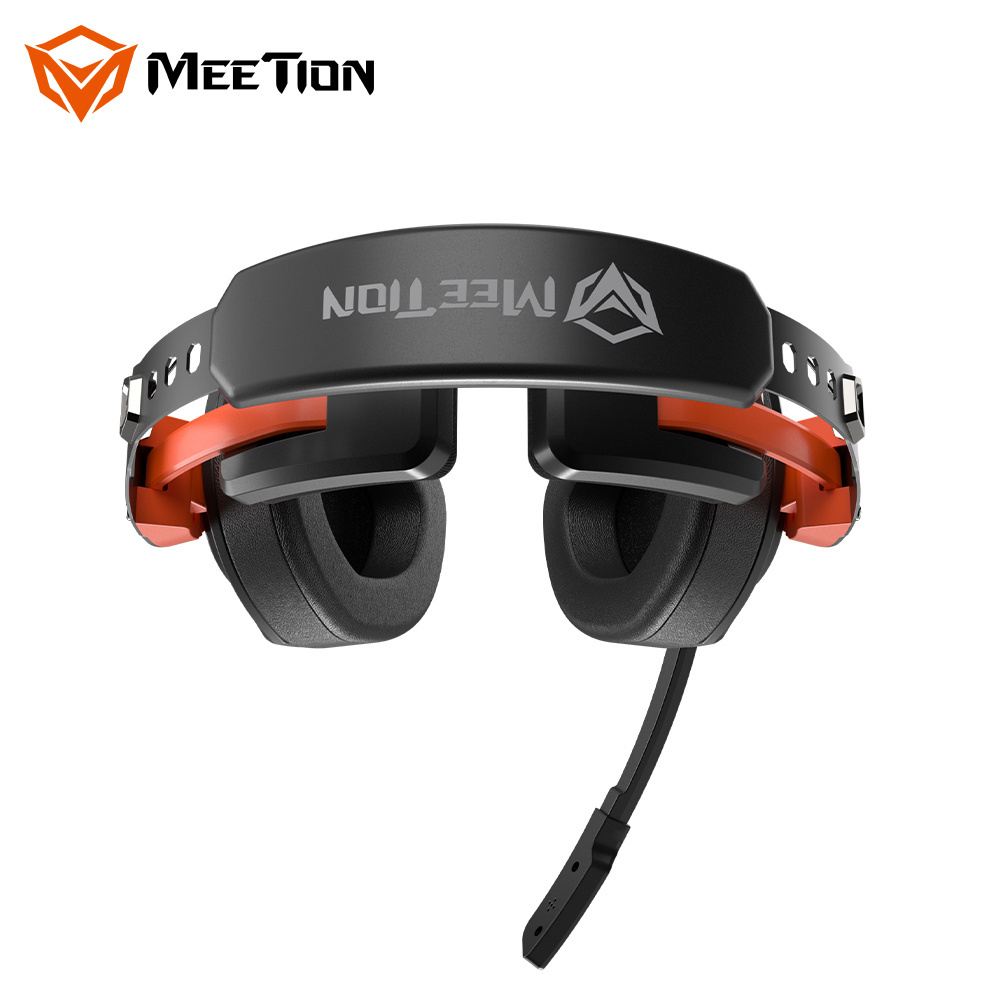 MEETION MT-HP099 LED light Gamer Headset Gamer USB Headphone RGB Gaming Headset Headphones For PC