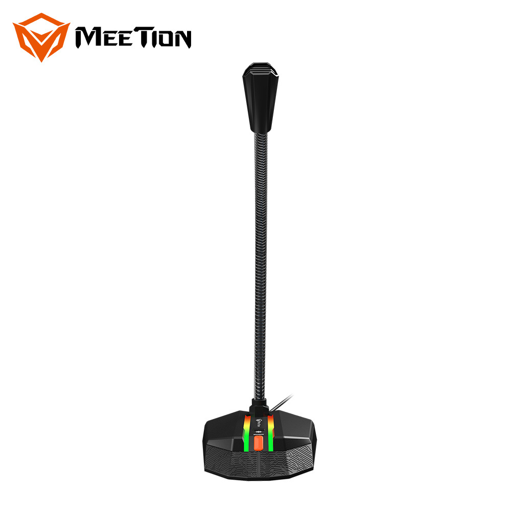 MeeTion MC15 High Quality Top End Shenzhen Gaming Led Meeting Conference Room Table RGB Microphone For PC RGB