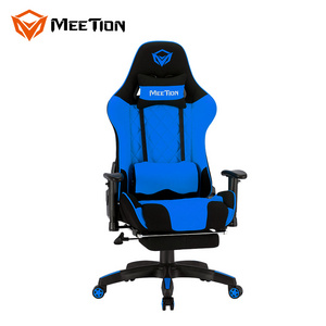 Wholesale High Quality Blue 2D Armrest Pro Swivel Ergonomic Recliner Game Esport PC Computer Game Racing Gaming Chair