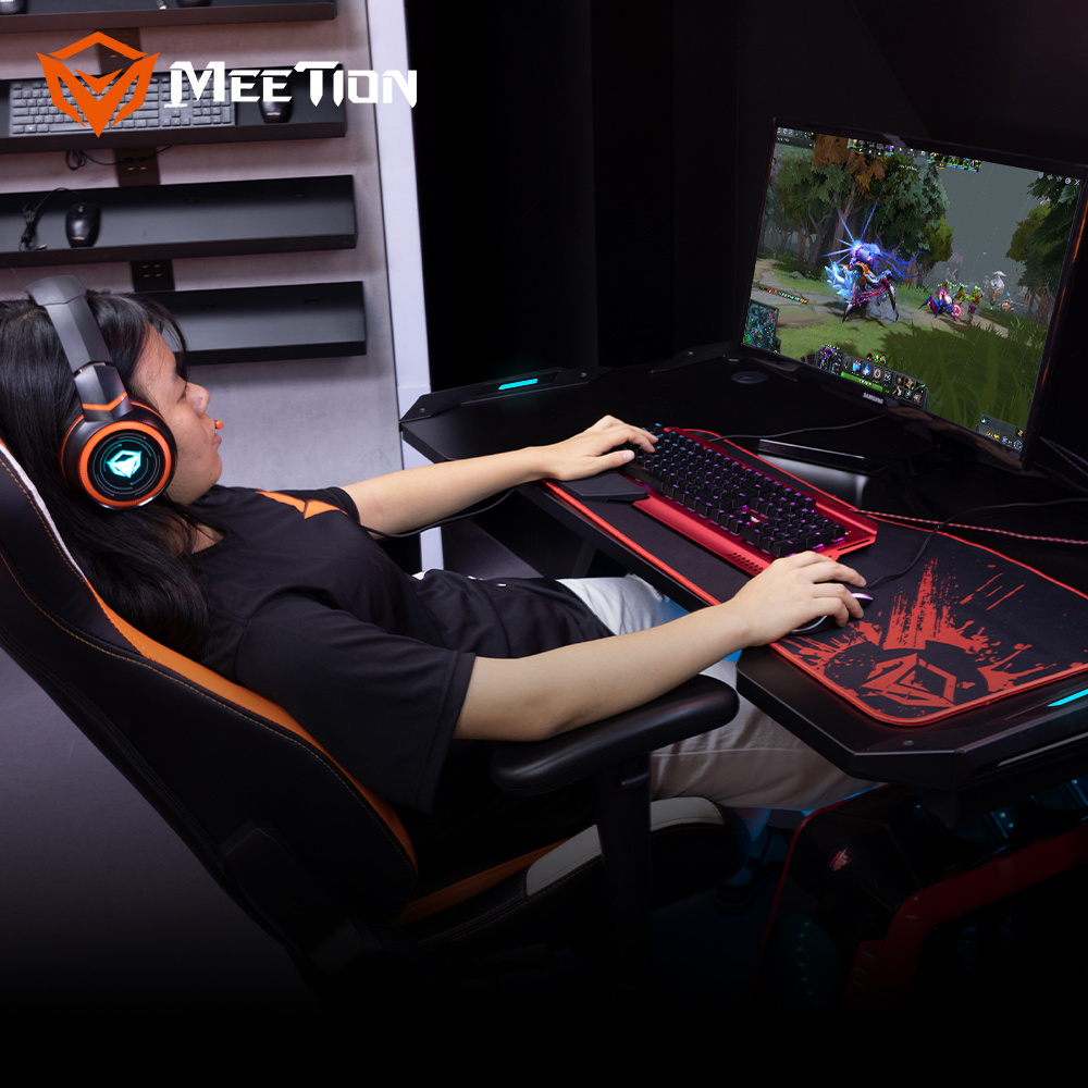 MeeTion CHR22 Guangdong Racing Style High-Back Leather Swivel Pc Computer E Esport Gamer E-Sports Gaming Chair