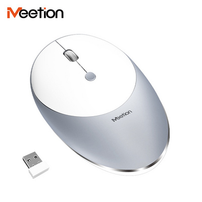 MEETION R600 Flat Ultralight Lightweight Computer Usb 2.4G Optical Mini Cordless Silent Slim Rechargeable Wireless Mouse