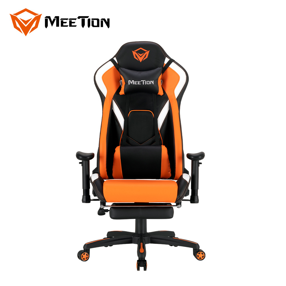 MeeTion CHR22 Guangdong Racing Style High-Back Leather Swivel Pc Computer E Esport Gamer E-Sports Gaming Chair