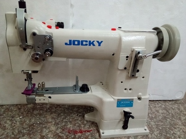 JK335A Cylinder Bed Compound Feed Leather Shoes Bag Industrial Sewing Machine heavy duty