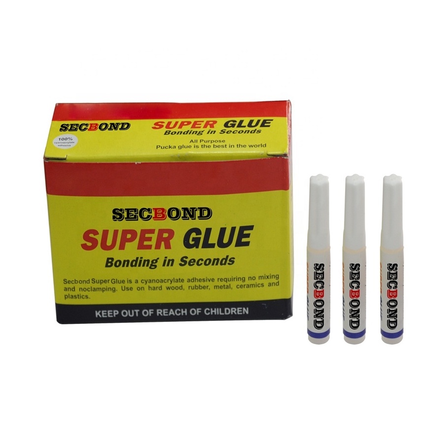 single use 1g cyanoacrylate adhesive super glue liquid