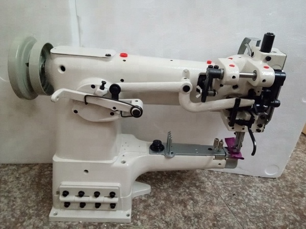 JK335A Cylinder Bed Compound Feed Leather Shoes Bag Industrial Sewing Machine heavy duty