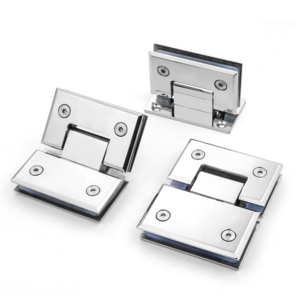 Glass Shower Room Door Hinge Frame Door Shower Stainless Steel Hinge Clamp Fittings