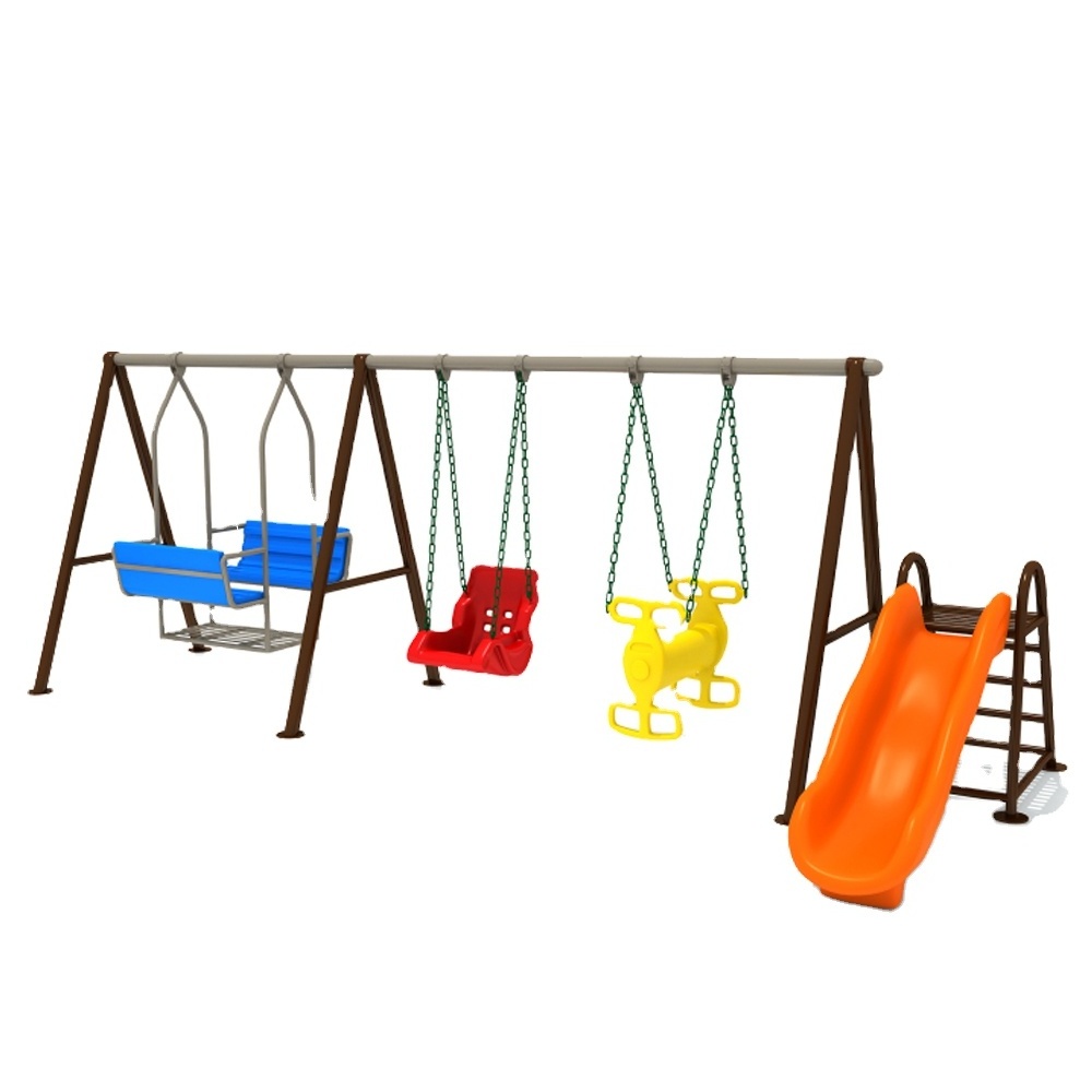 Hot Sale Outdoor Plastic Swing Set for Children Park Swing