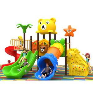 Children new style outdoor playground hot sell  toys kids cheap  plastic slide