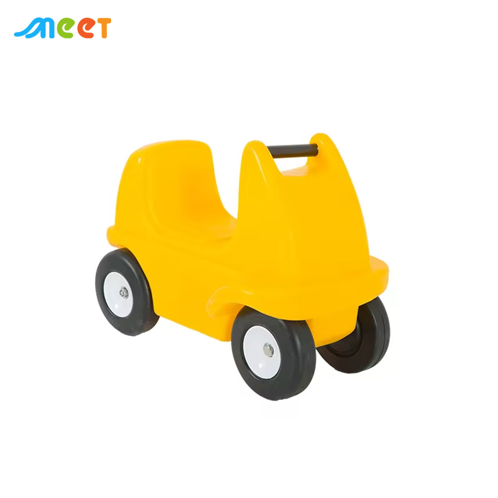 Cheap plastic down ride toy roller coaster ride three-stage scooter plastic car for kids(MT-GDC001)