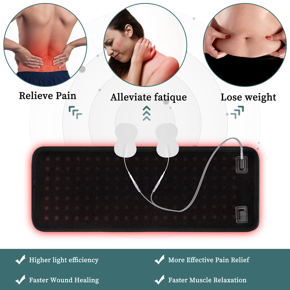 infrared neck shoulder and back knee abdominal heating massage pad