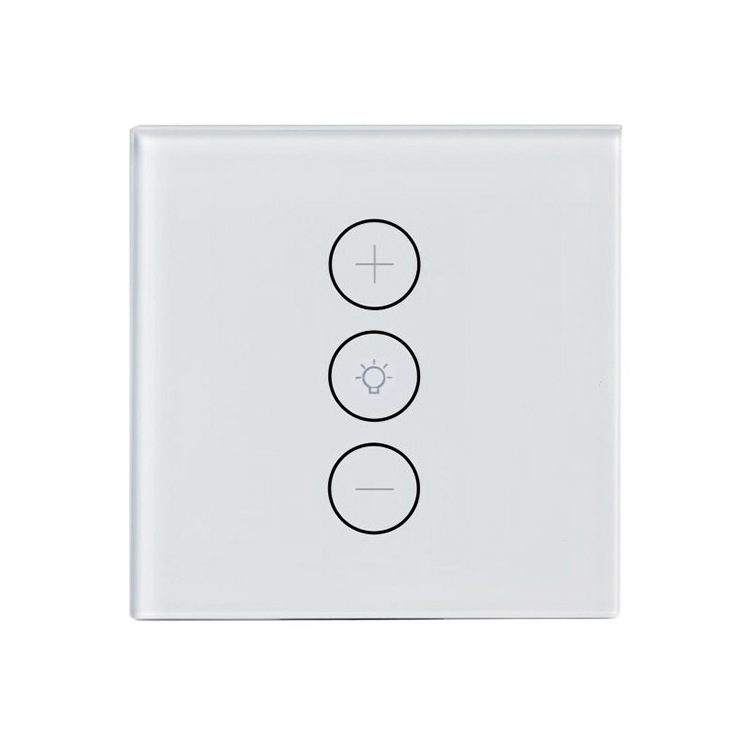 Tuya Smart Life LED Dimmer Switch WiFi Smart Light Touch Switch Dimming Compatible Alexa Google Home Dimmable 110V 220V US EU